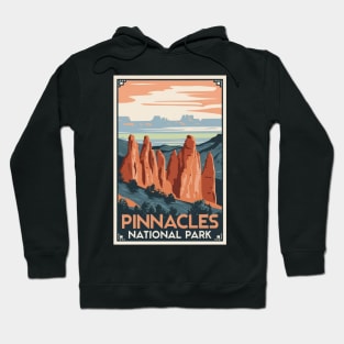 Pinnacles National Park Vintage Travel Poster Hoodie